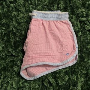 NWOT XS Southern Tide pink and blue pajama shorts